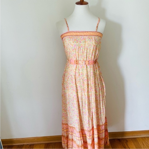 Billabong Peach and Cream Sundress NWT - Picture 3 of 13